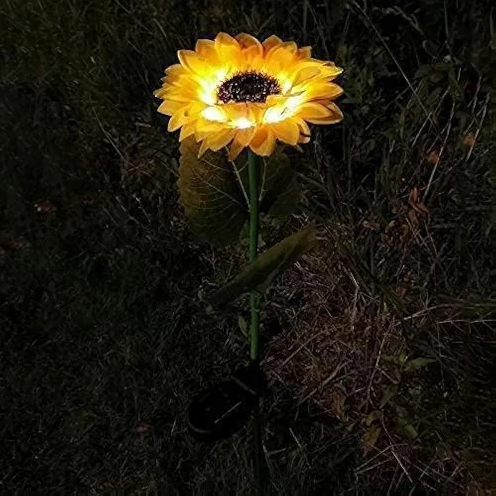 SOLAR LED SUNFLOWER DECRATIVE LIGHT SOLAR LED SUNFLOWER DECRATIVE LIGHT